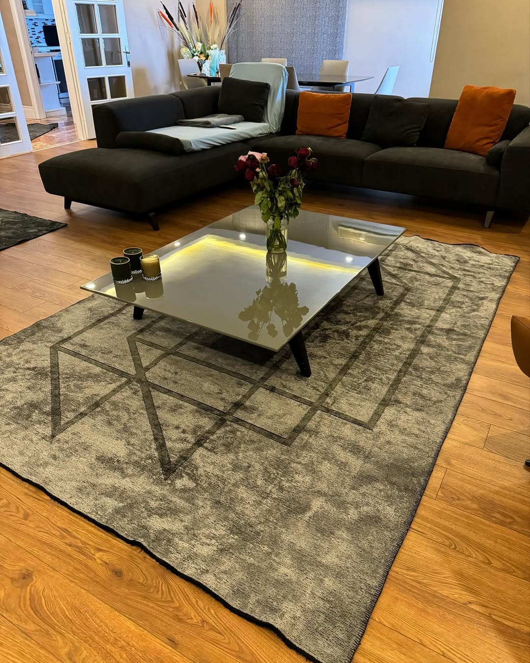 Dekoratif Toz Tutmayan Kilim Pati Dostu IKON PLUS IK52C