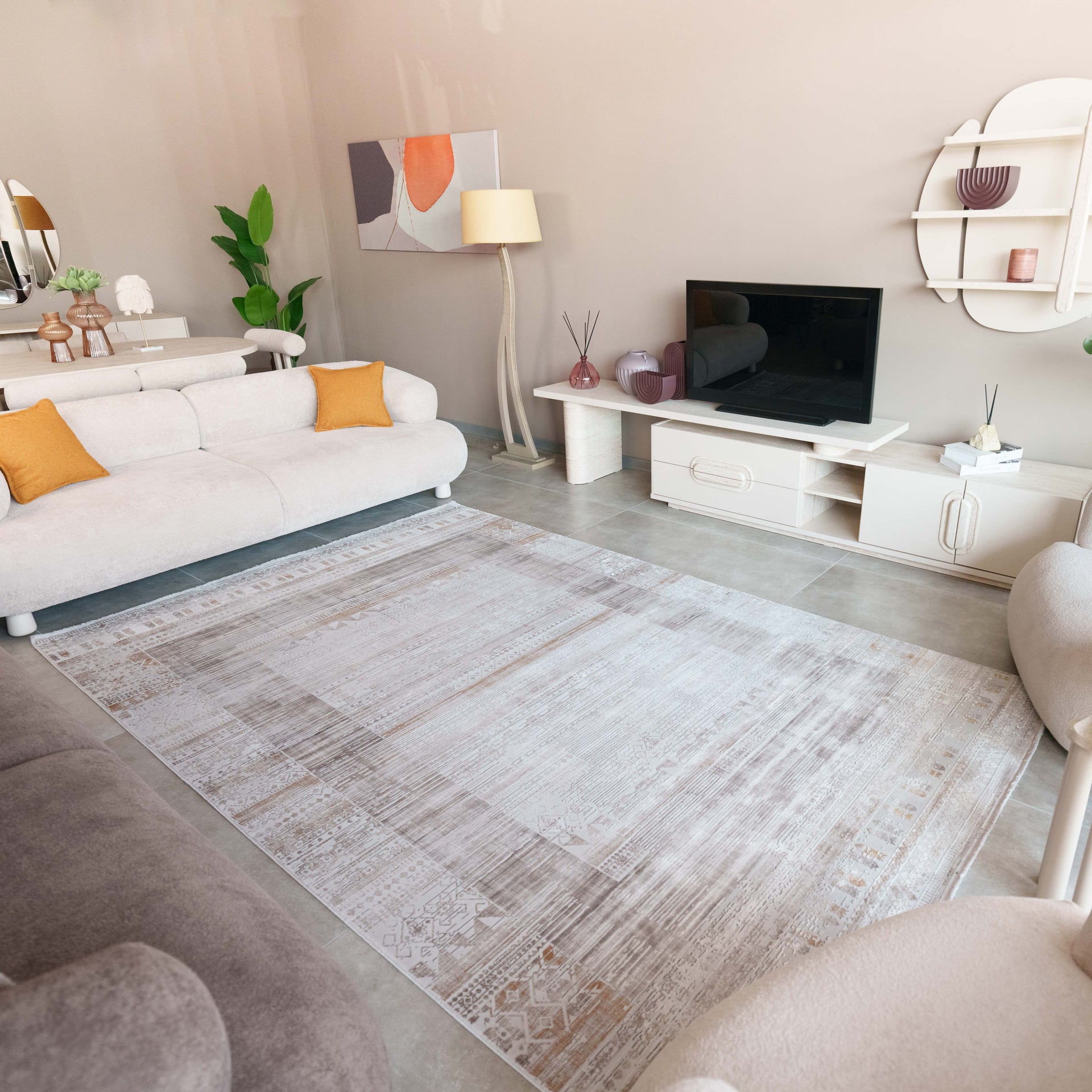 Dekoratif Salon ve Oturma Odası Halısı ROMEO RO11A