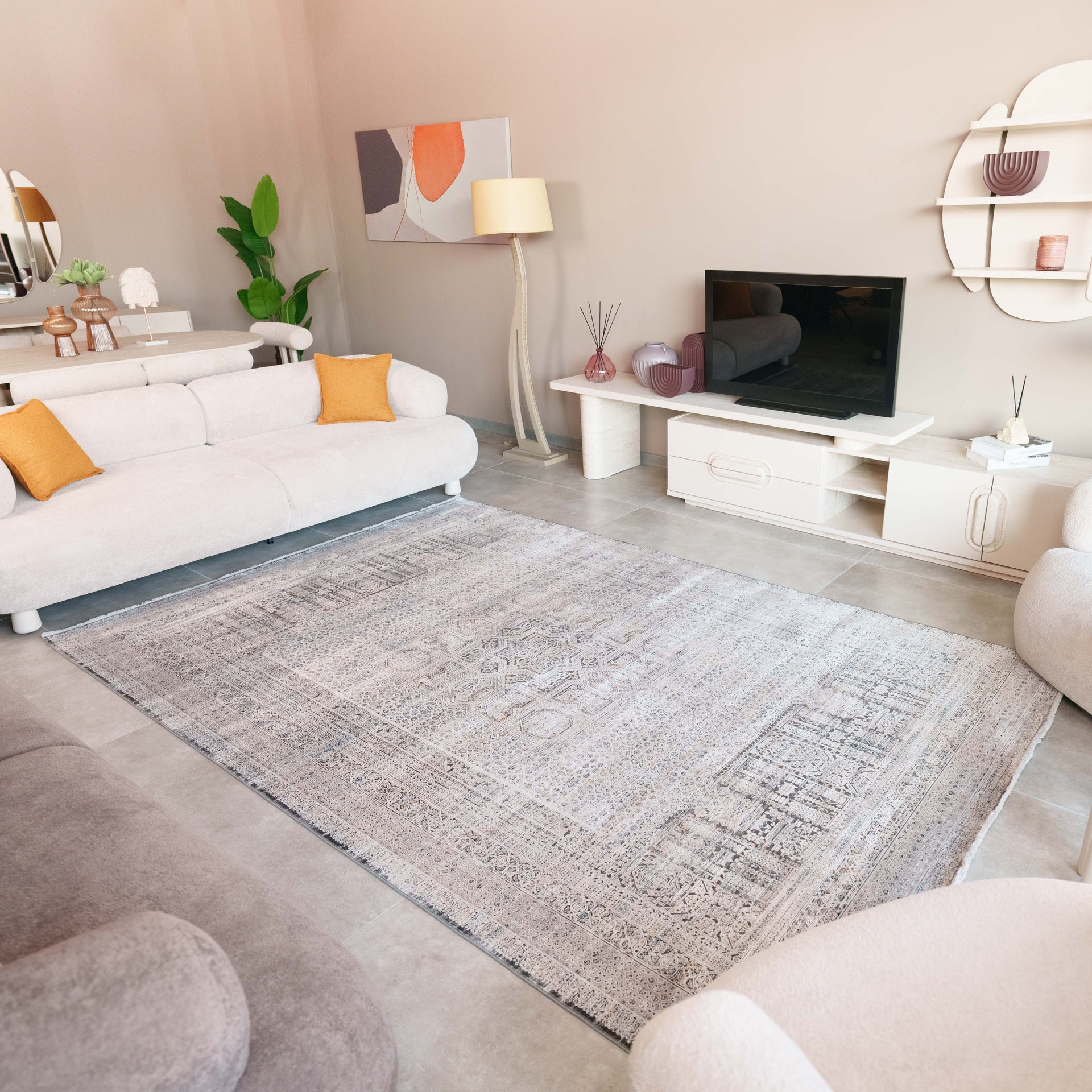 Dekoratif Salon ve Oturma Odası Halısı ROMEO RO12A