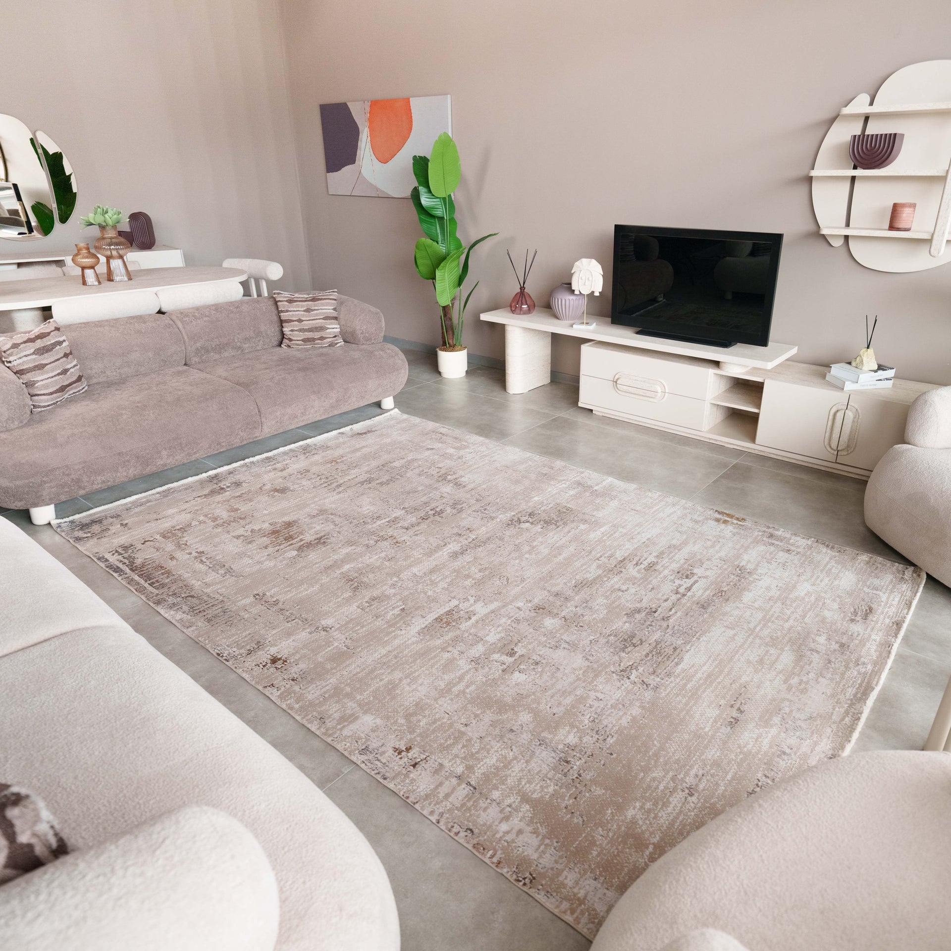 Modern Klasik Kaliteli Salon Halısı JULIET JU23A