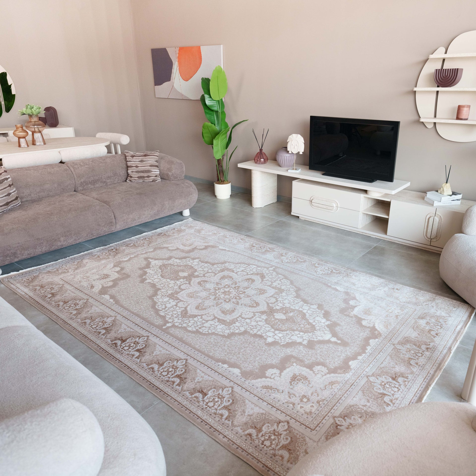 Modern Klasik Kaliteli Salon Halısı JULIET JU26A