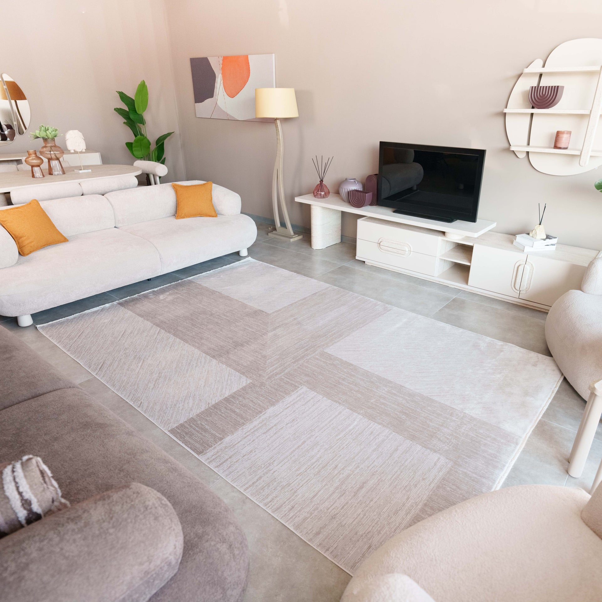 Modern, Yüksek Kaliteli Salon Halısı ISTANA  IS02B