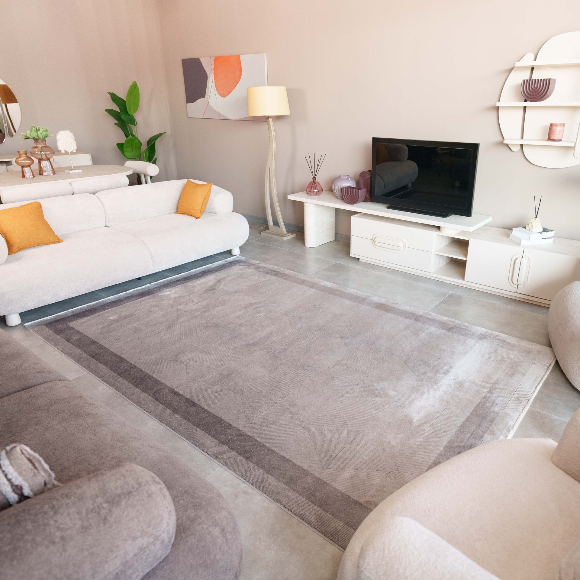 Modern, Yüksek Kaliteli Salon Halısı ISTANA IS03A