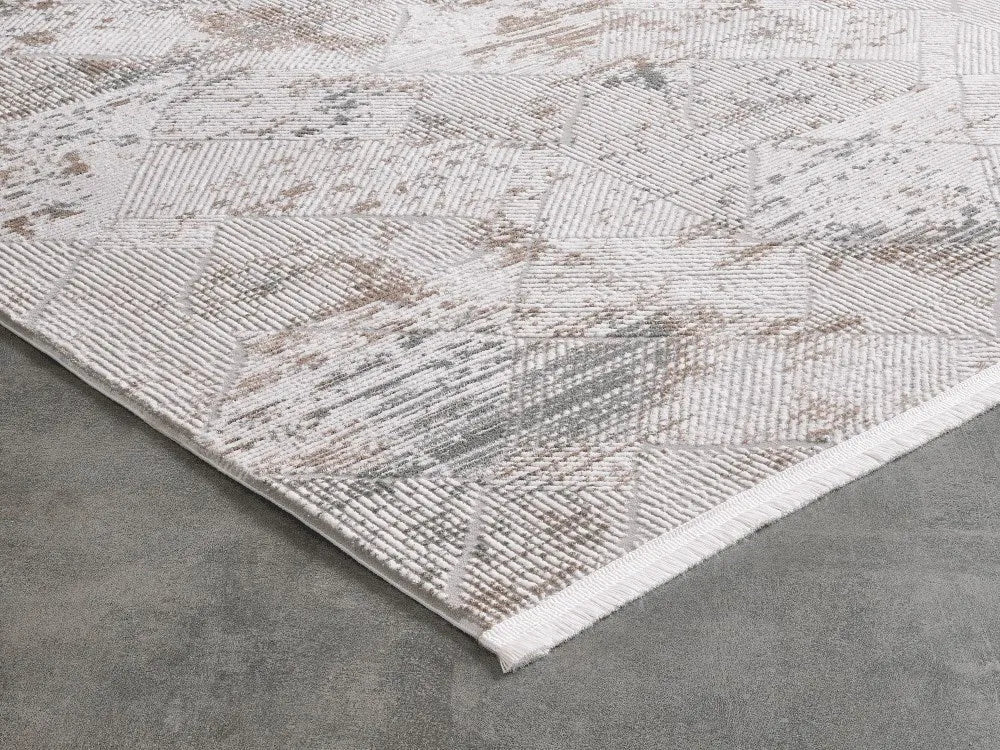 Geometrik ve Modern Desenli Özel Kesim Halı ORION OR00A