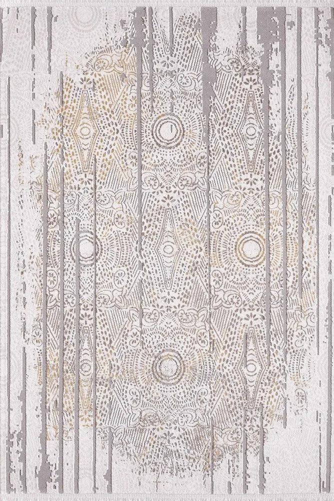 Geometrik ve Modern Desenli Özel Kesim Halı ORION OR06B