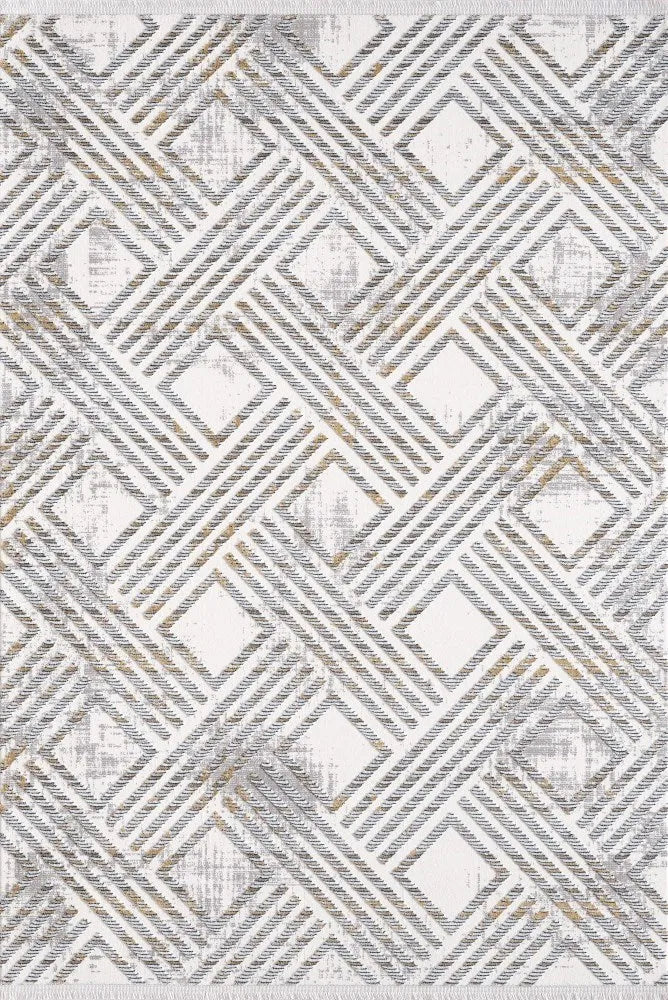 Geometrik ve Modern Desenli Özel Kesim Halı ORION OR08A