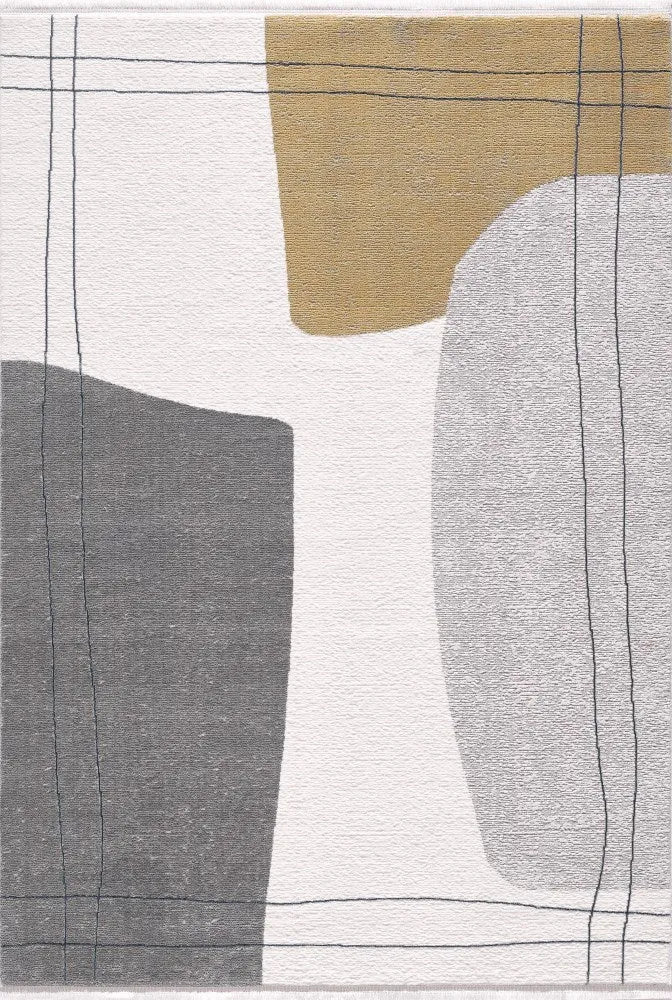 Geometrik ve Modern Desenli Özel Kesim Halı ORION OR09A