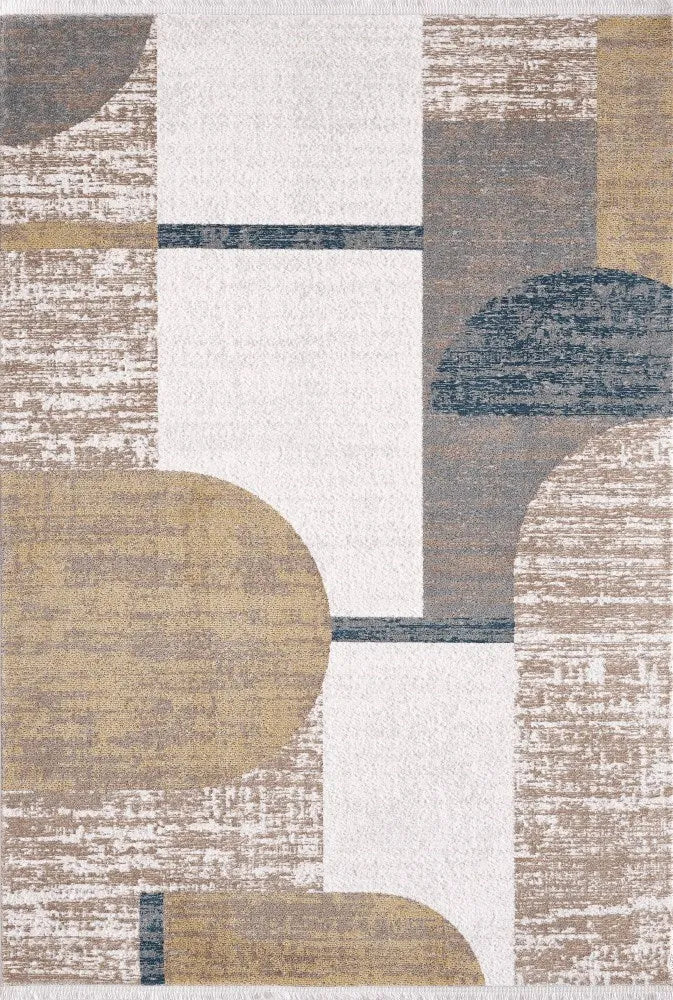 Geometrik ve Modern Desenli Özel Kesim Halı ORION OR10A