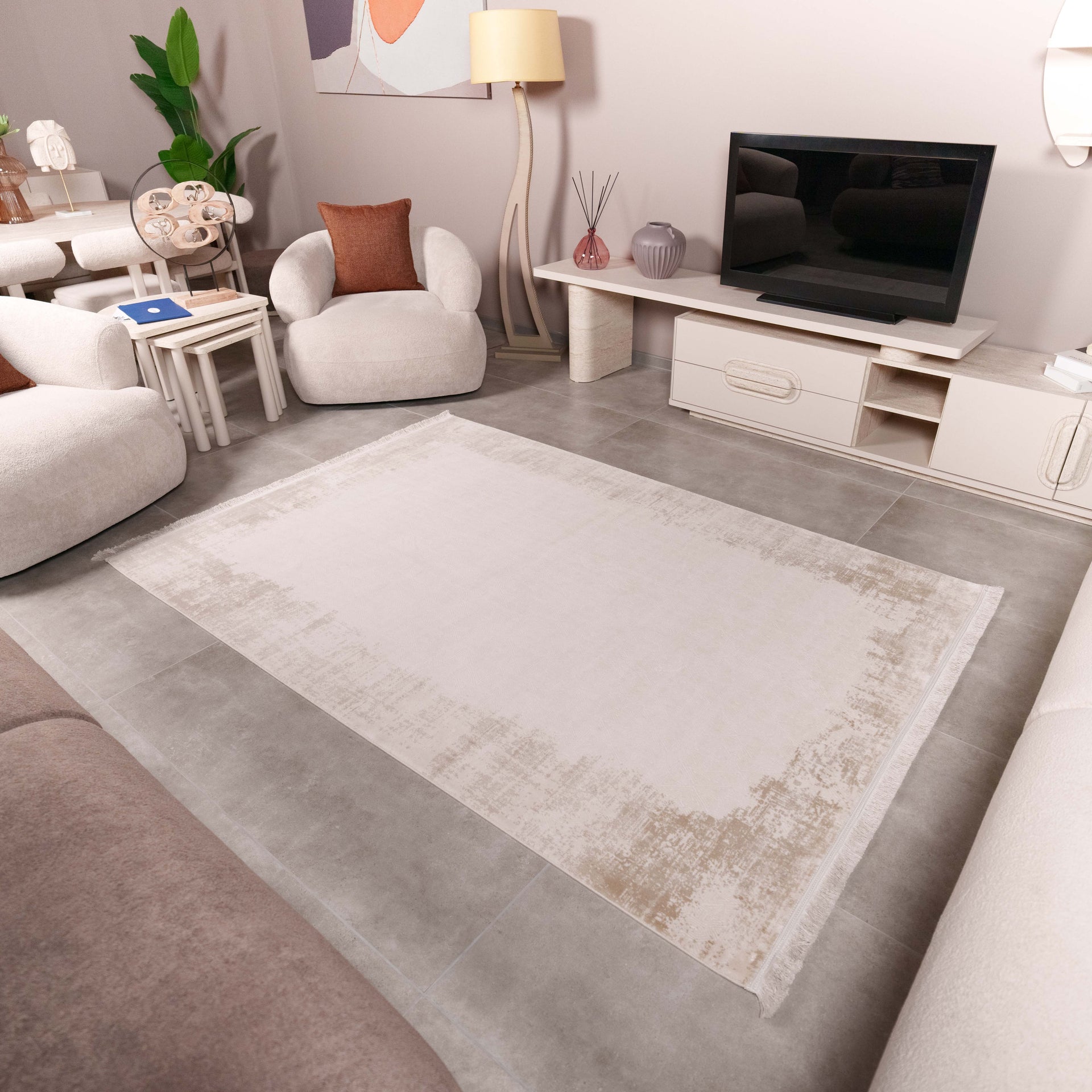 Salon Halısı Dünyada İlk ve Tek Viskolik İplikli MİRAMARE MI01A