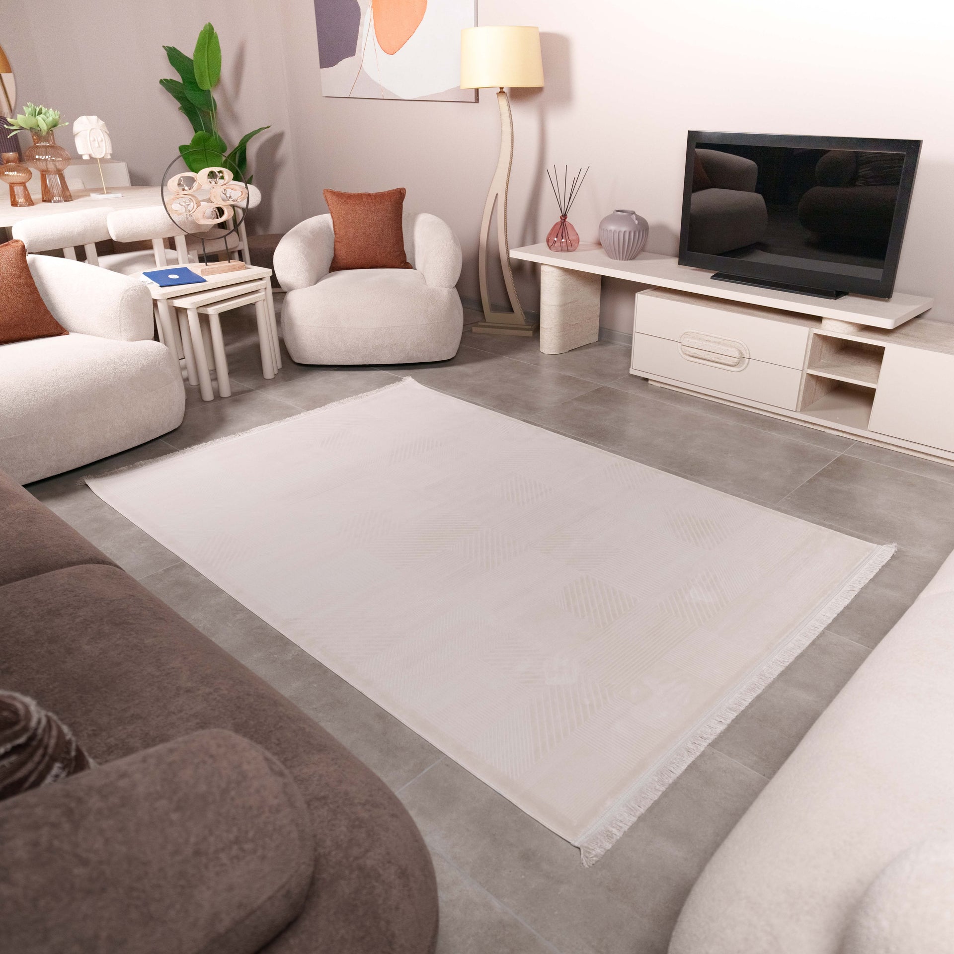 Salon Halısı Dünyada İlk ve Tek Viskolik İplikli MİRAMARE MI12A