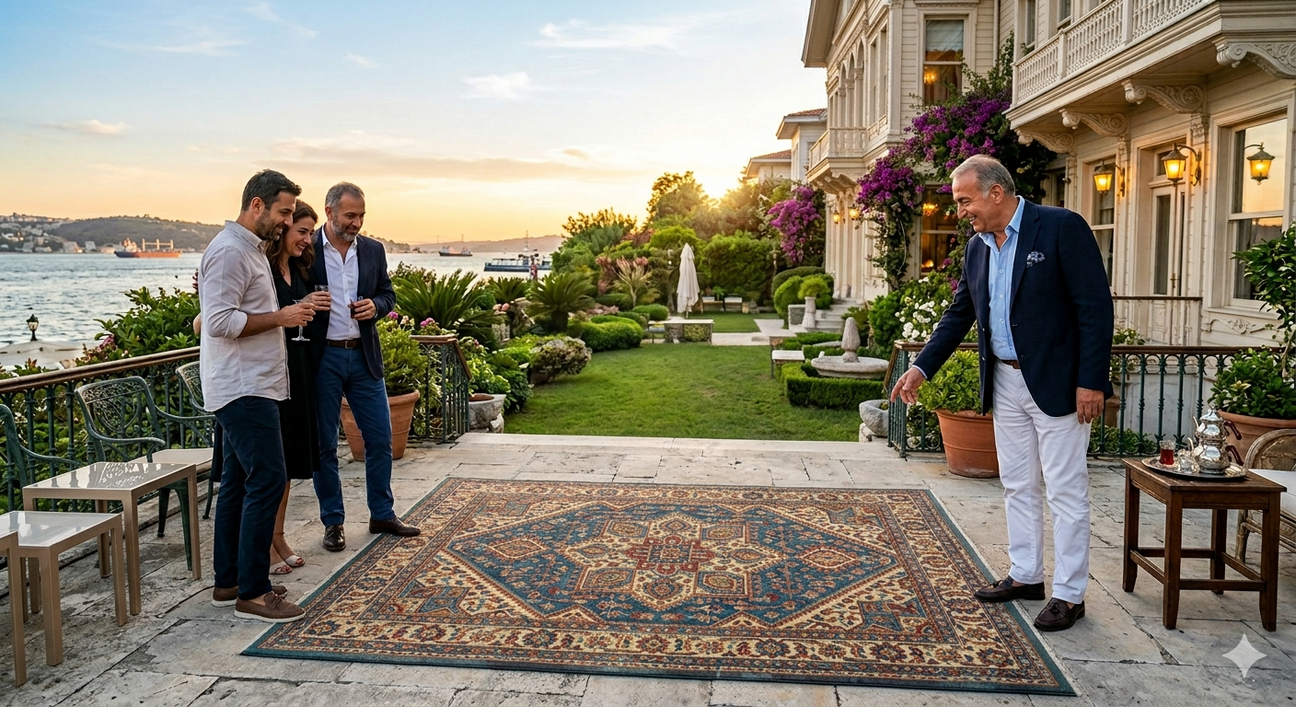 Balkon ve Teras Keyfini Taçlandırın: Dış Mekan Uyumlu Halı Seçimi