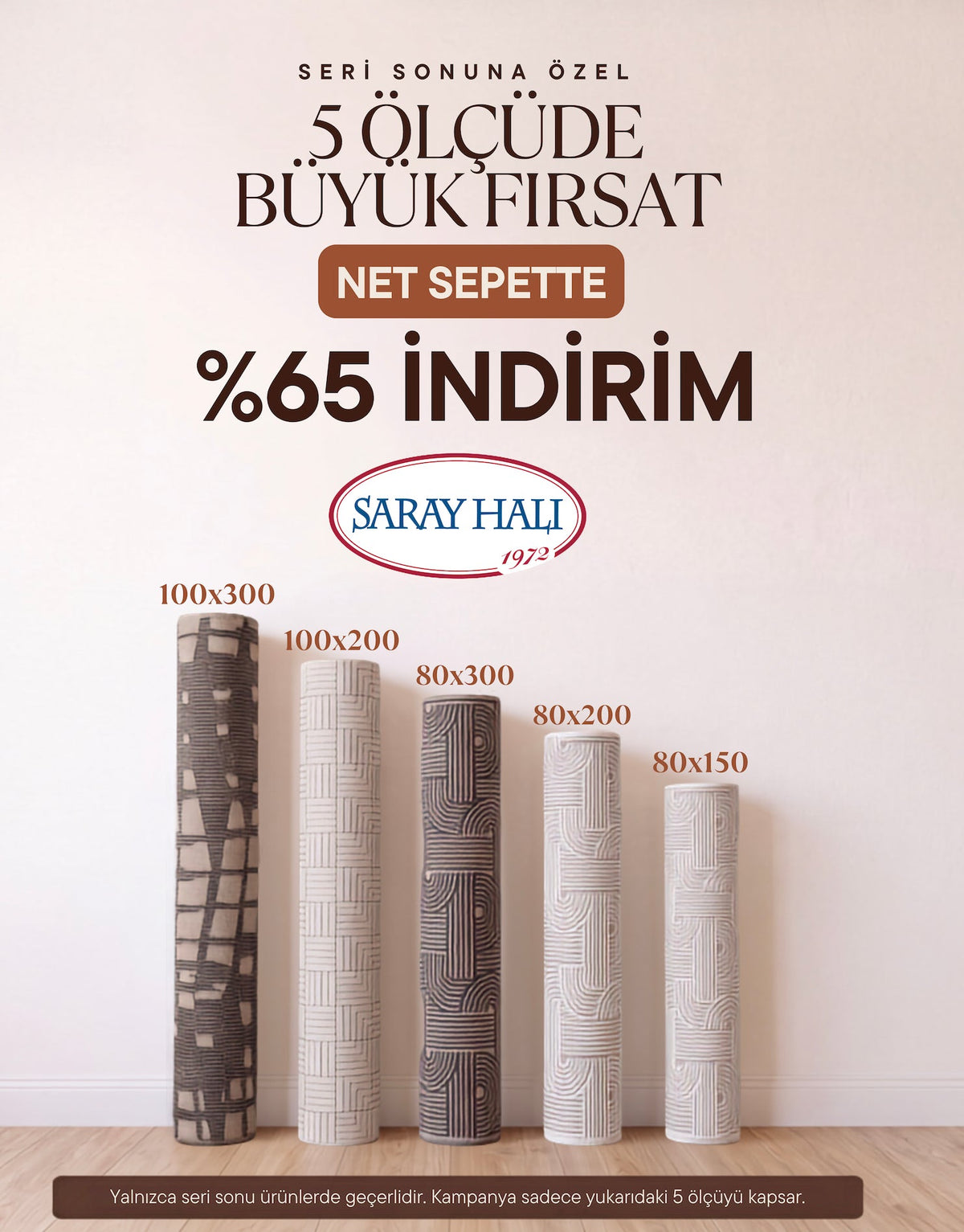 Seri Sonu Koridor Halısı | Net %65 İndirim