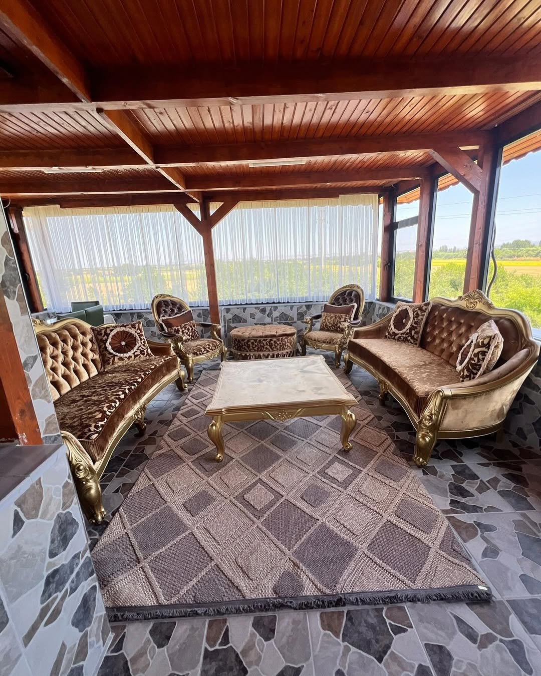 Scandinavian Decorative Carpet Baliati BA09C