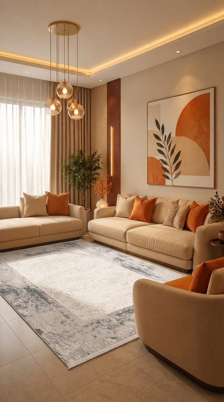 Dekoratif Salon Halısı NOVEL NV10A