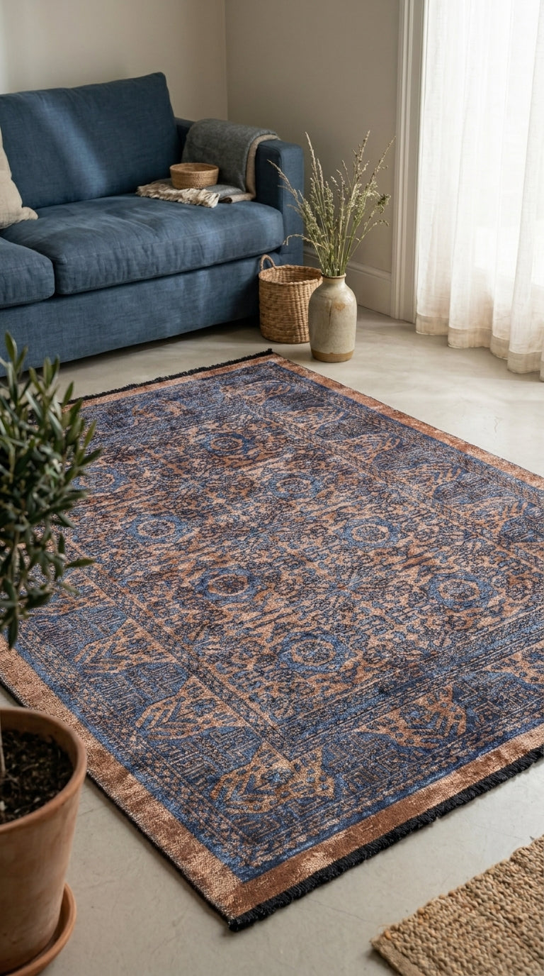 Dekoratif Toz Tutmayan Kilim Pati Dostu IKON PLUS IK50C