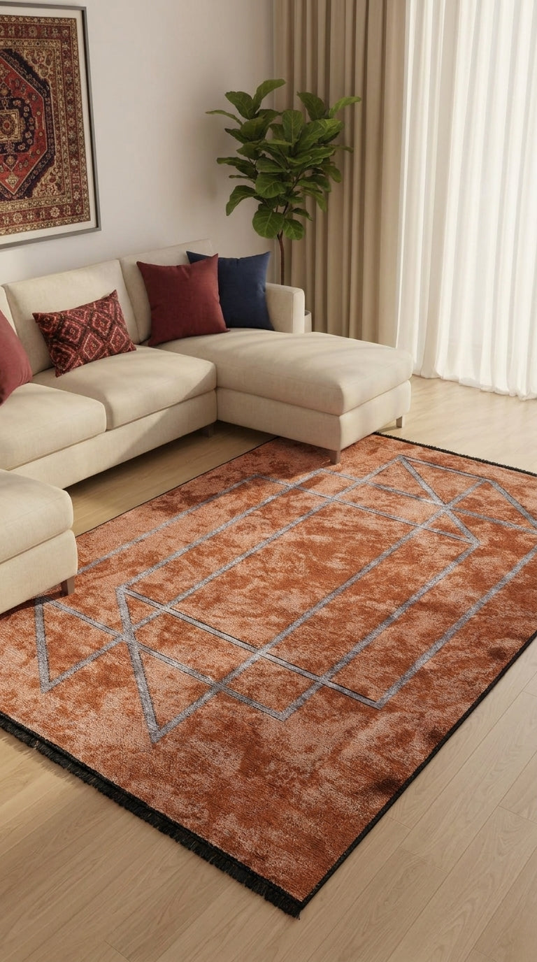Dekoratif Toz Tutmayan Kilim Pati Dostu IKON PLUS IK52A
