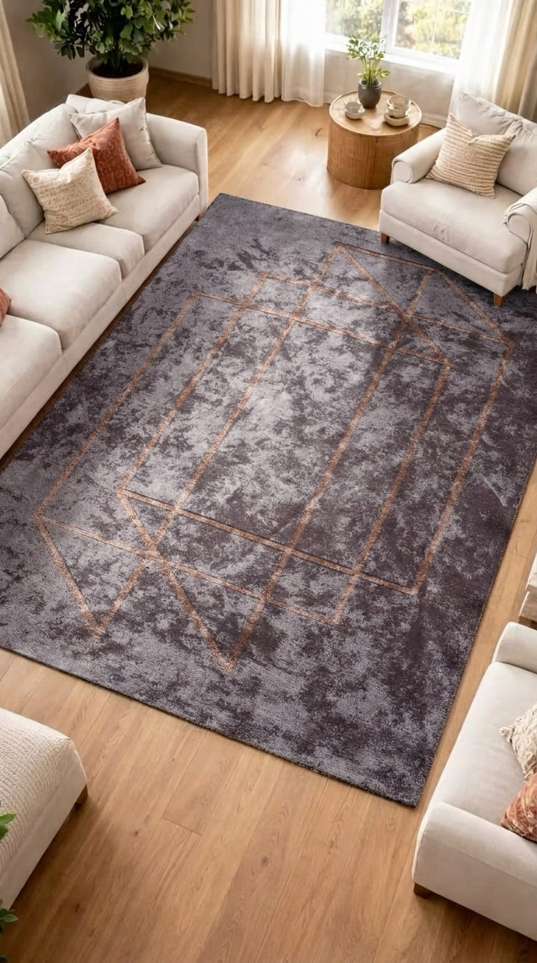 Dekoratif Toz Tutmayan Kilim Pati Dostu IKON PLUS IK52B