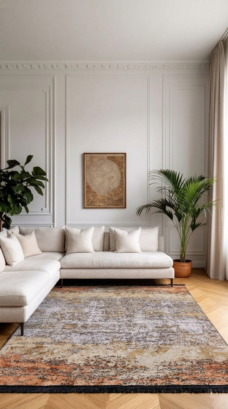 Dekoratif Toz Tutmayan Kilim Pati Dostu IKON PLUS IK53A