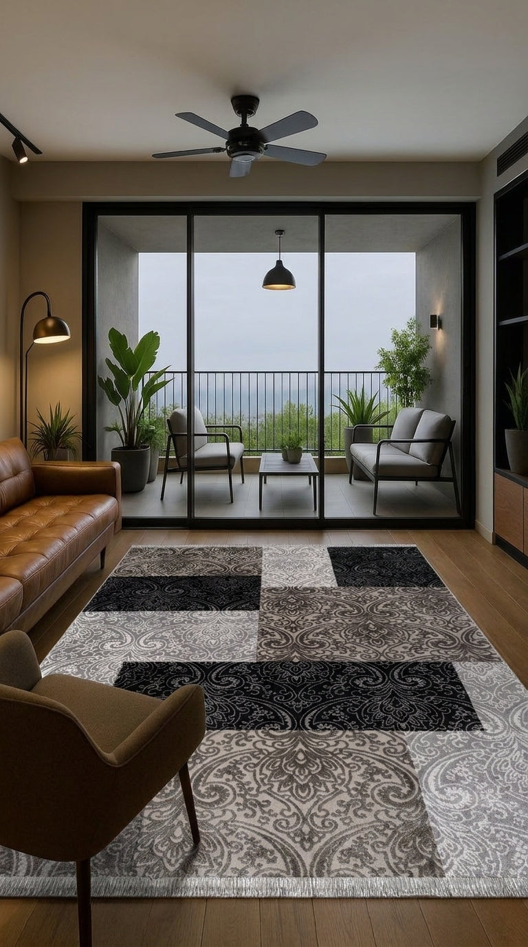 Salon ve Oturma Odası Halısı CRYSTAL CR04A