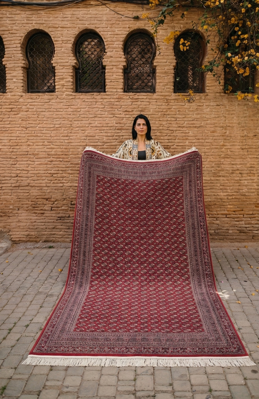 Klasik Kaliteli Salon Halısı SAFRON SF31A