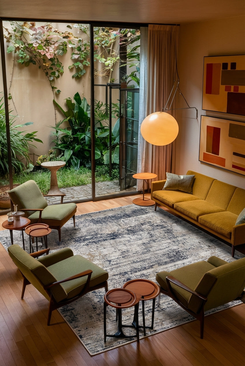 Dekoratif Salon ve Oturma Odası Halısı ROMEO RO10B