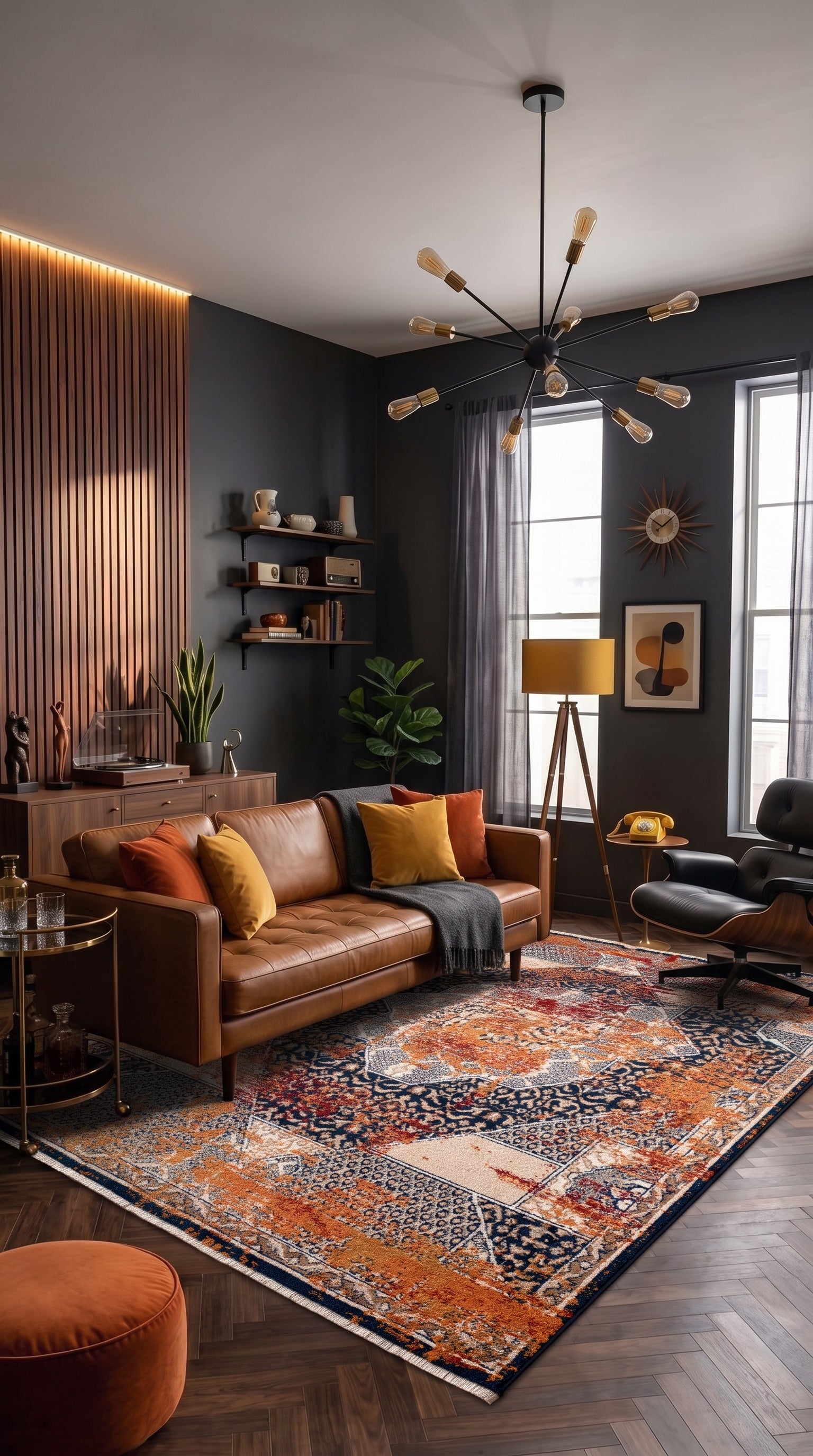 Yün Vintage Salon Halısı MORADA MO00A