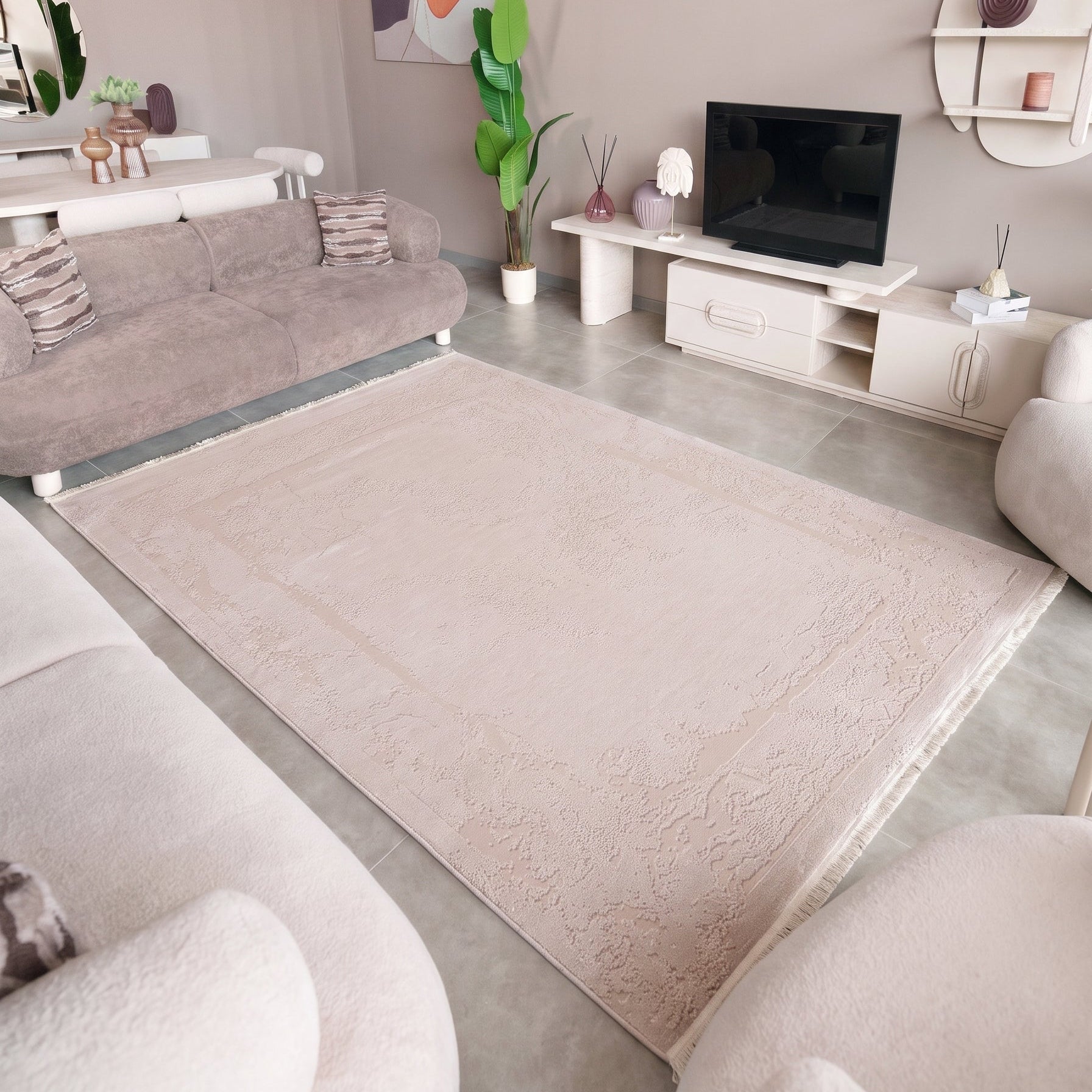 Modern Klasik Kaliteli Salon Halısı JULIET JU28A