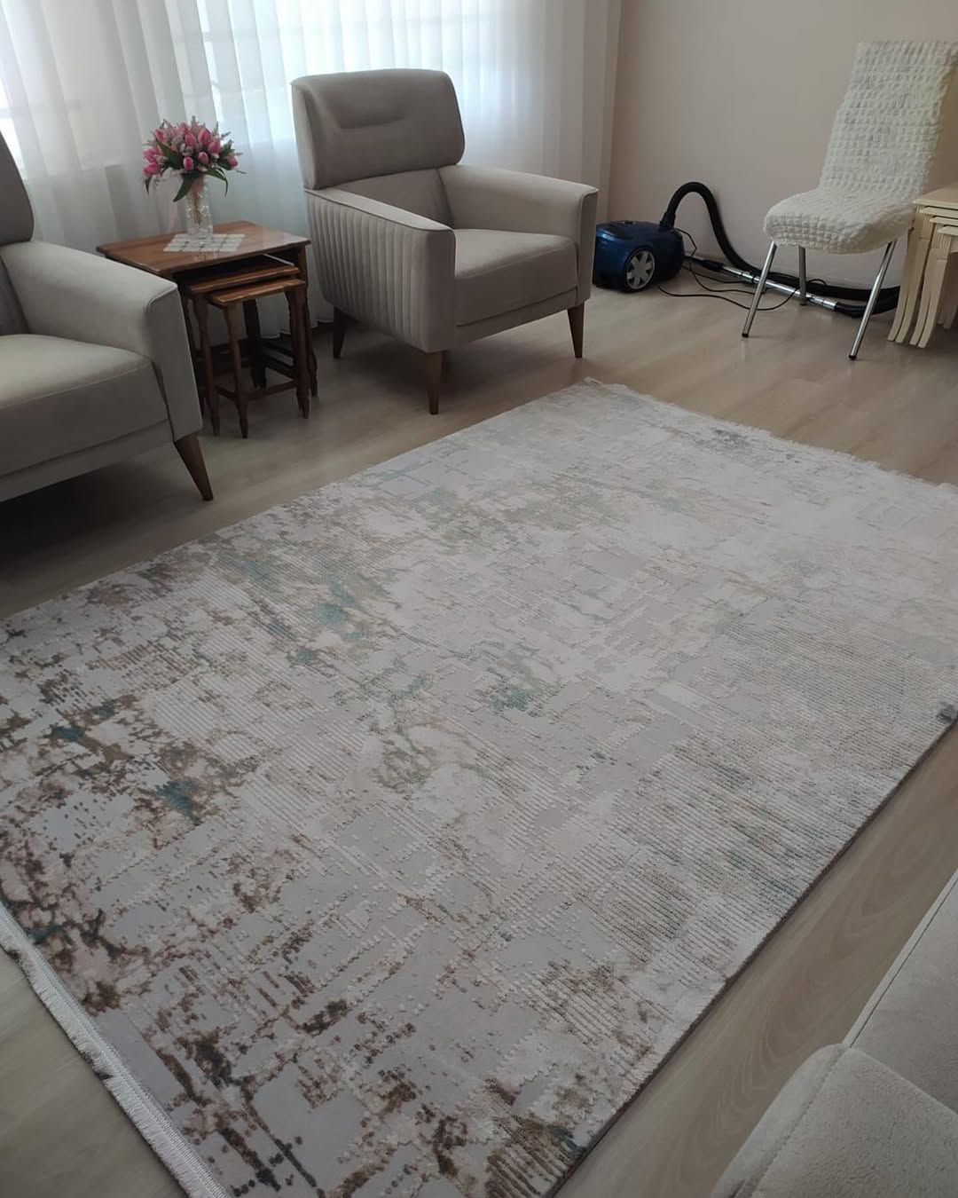 Yatak ve Oturma Odası Halısı Özel Kesim ONDINA ON07A