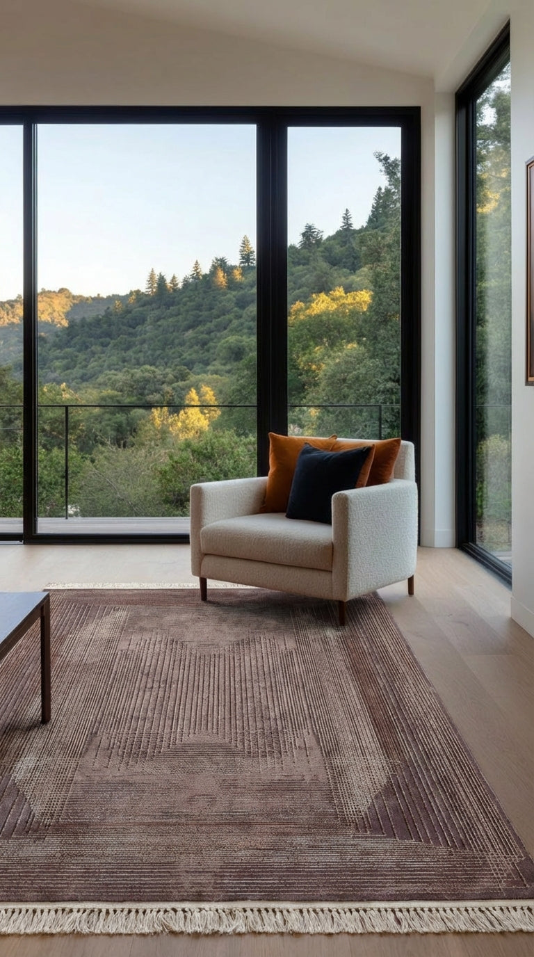 Modern ve Klasik Desenli Salon Halısı VIVA VV03A