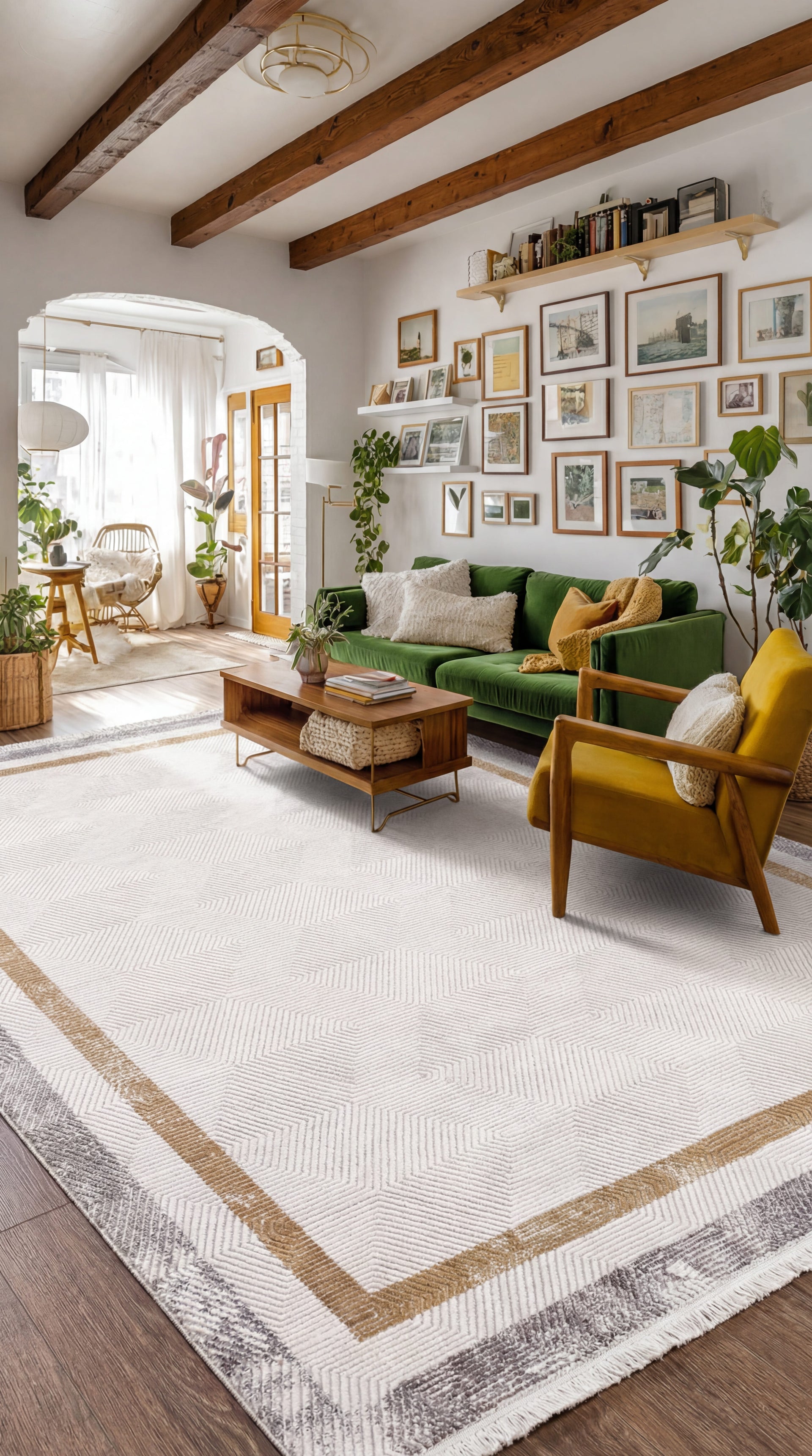 Klasik, Kaliteli Salon Halısı ANEMONE AN24A