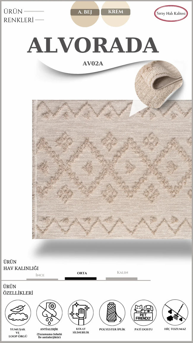 Decorative Hallway Carpet Alvorada AV02A