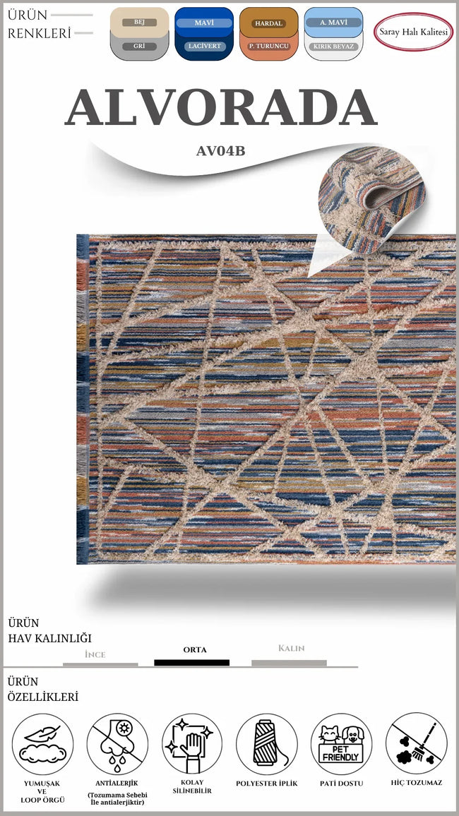 Decorative Hallway Carpet Alvorada AV04B