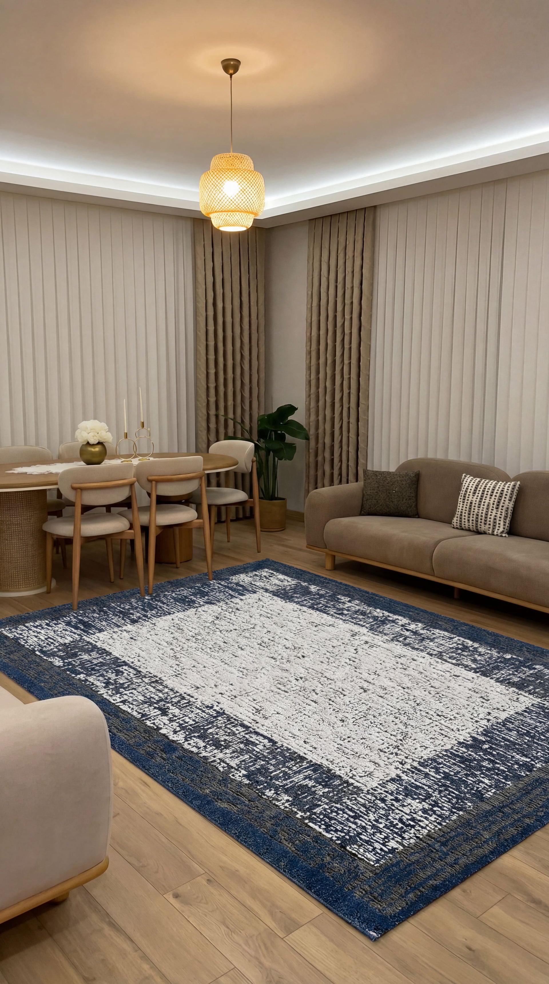 Modern Desenli Salon Halısı MODERNGO MD05A