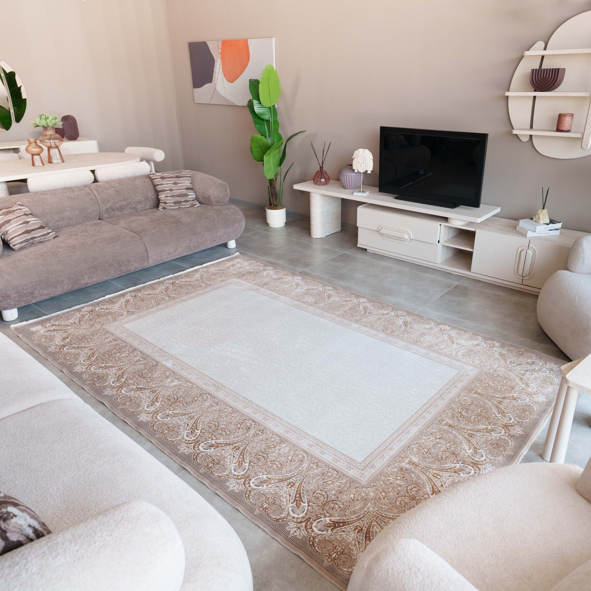 Modern Klasik Kaliteli Salon Halısı JULIET JU22B