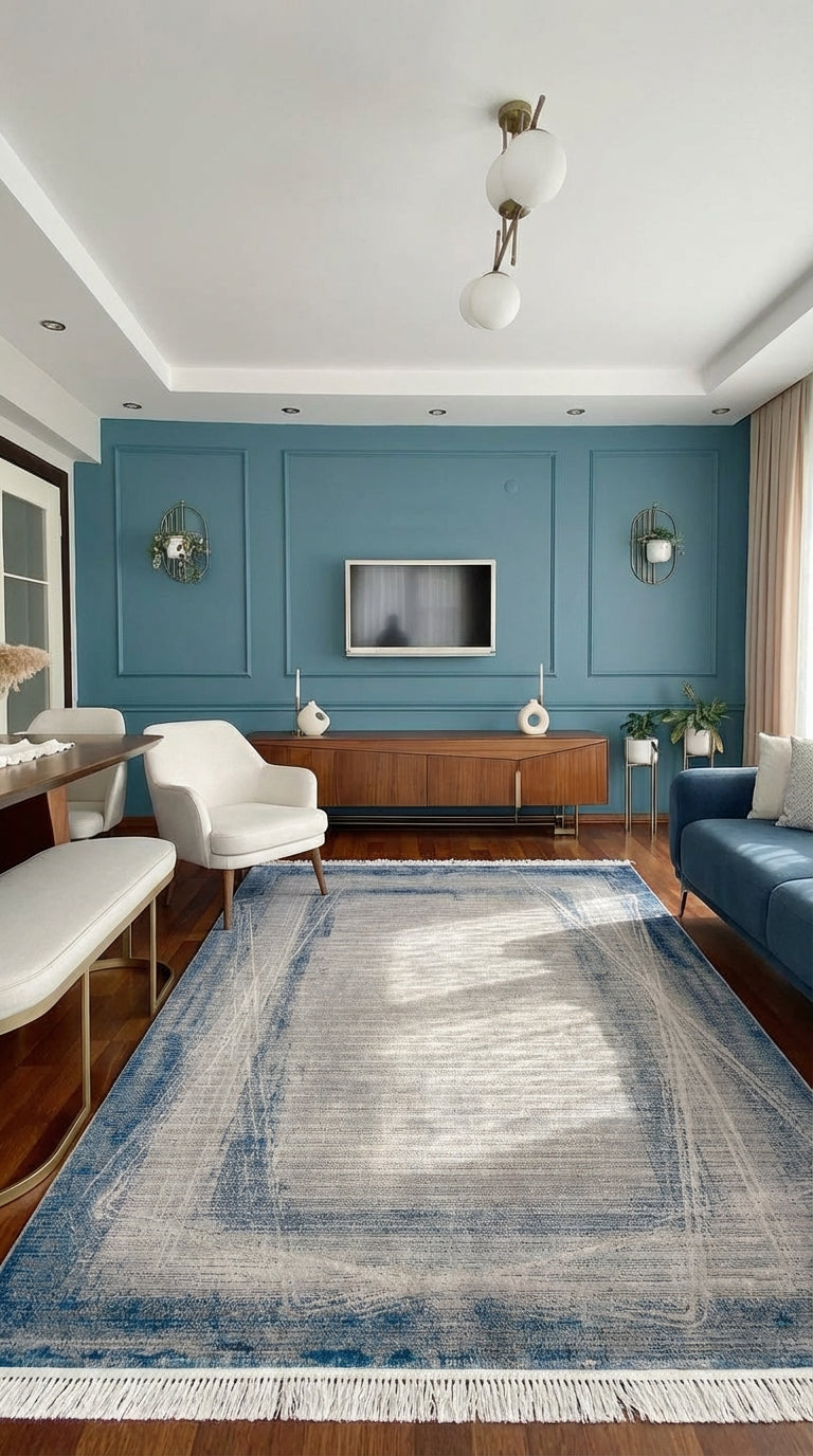 Modern ve Klasik Desenli Salon Halısı VIVA VV05B