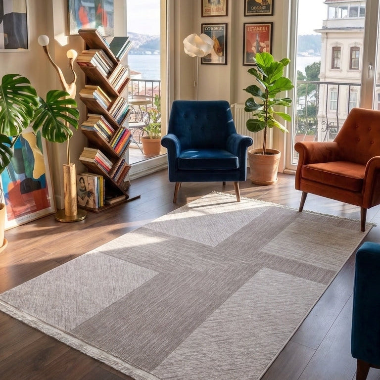 Modern, Yüksek Kaliteli Salon Halısı ISTANA IS02B