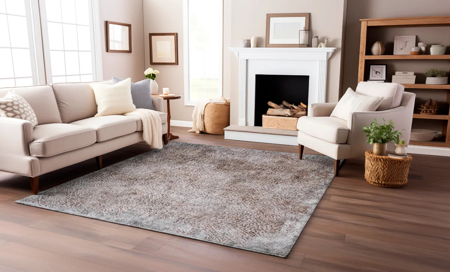 Modern ve Klasik Desenli Salon Halısı ROSADA RS05A