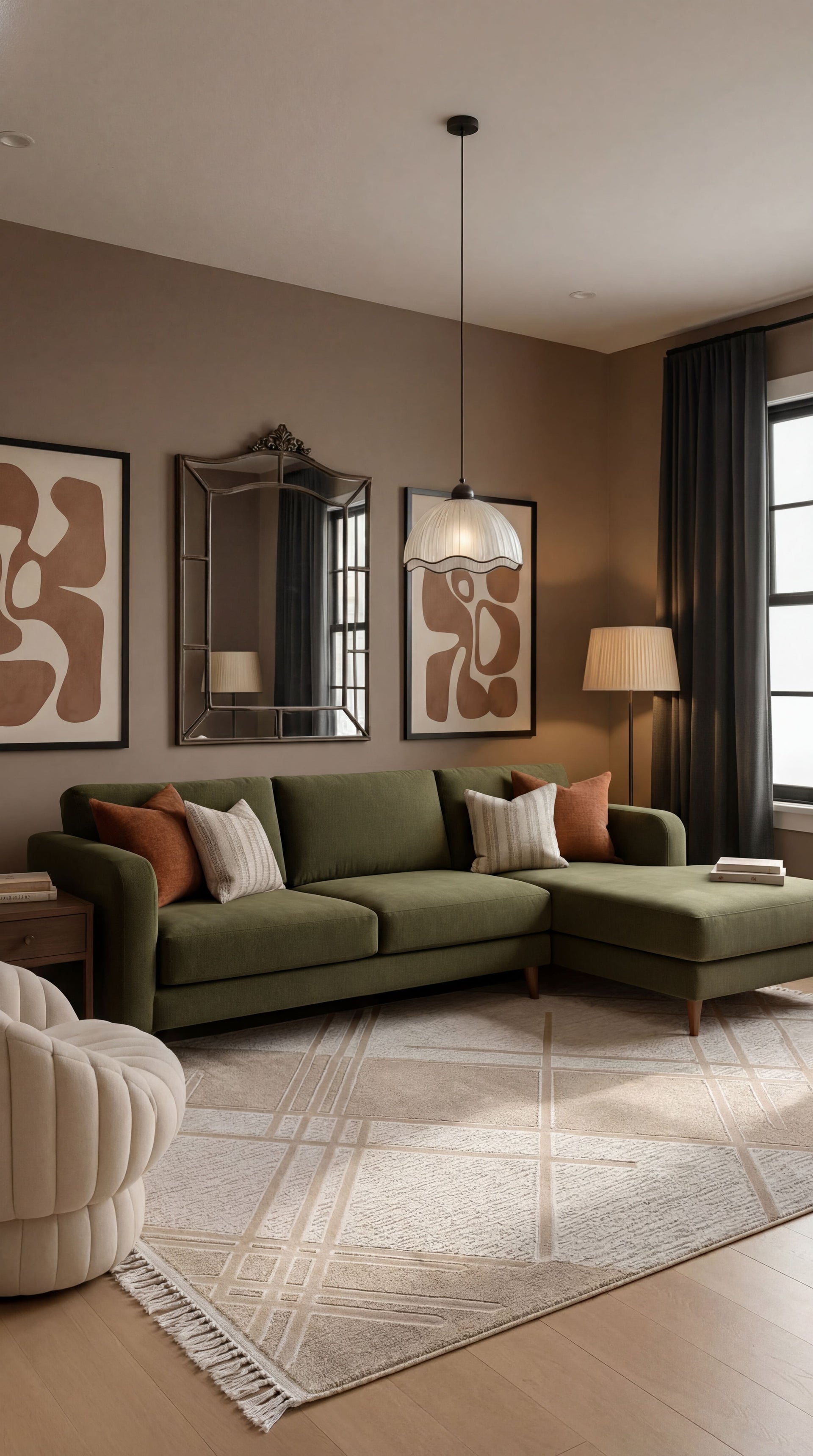 Salon ve Oturma Odası Halısı CRYSTAL CR00B