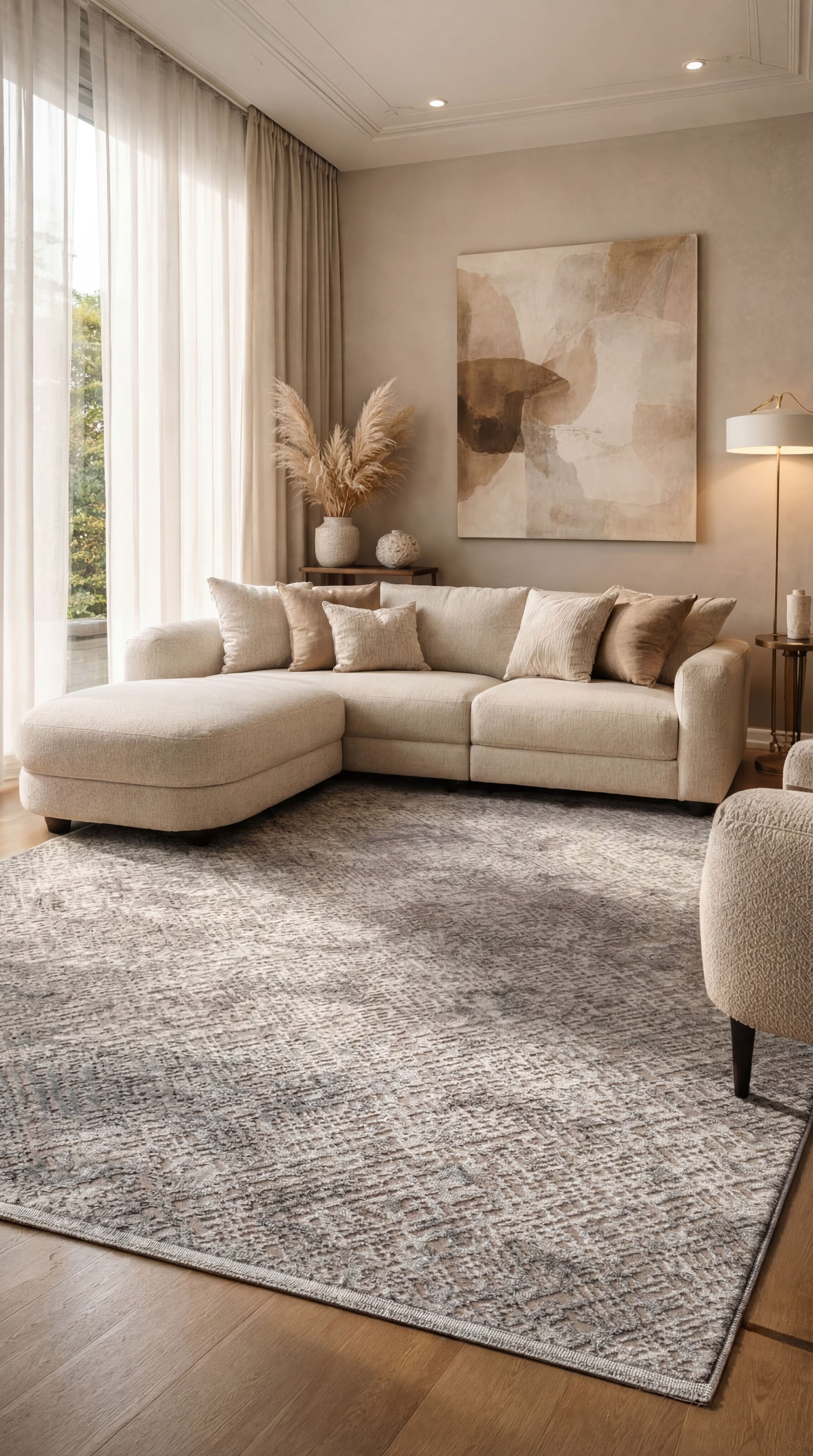 Salon ve Oturma Odası Halısı CRYSTAL CR02B