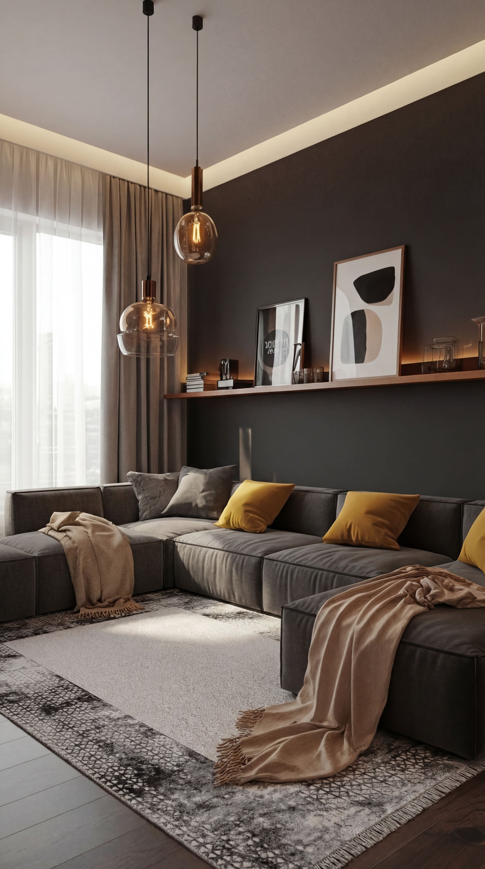 Salon ve Oturma Odası Halısı CRYSTAL CR03A