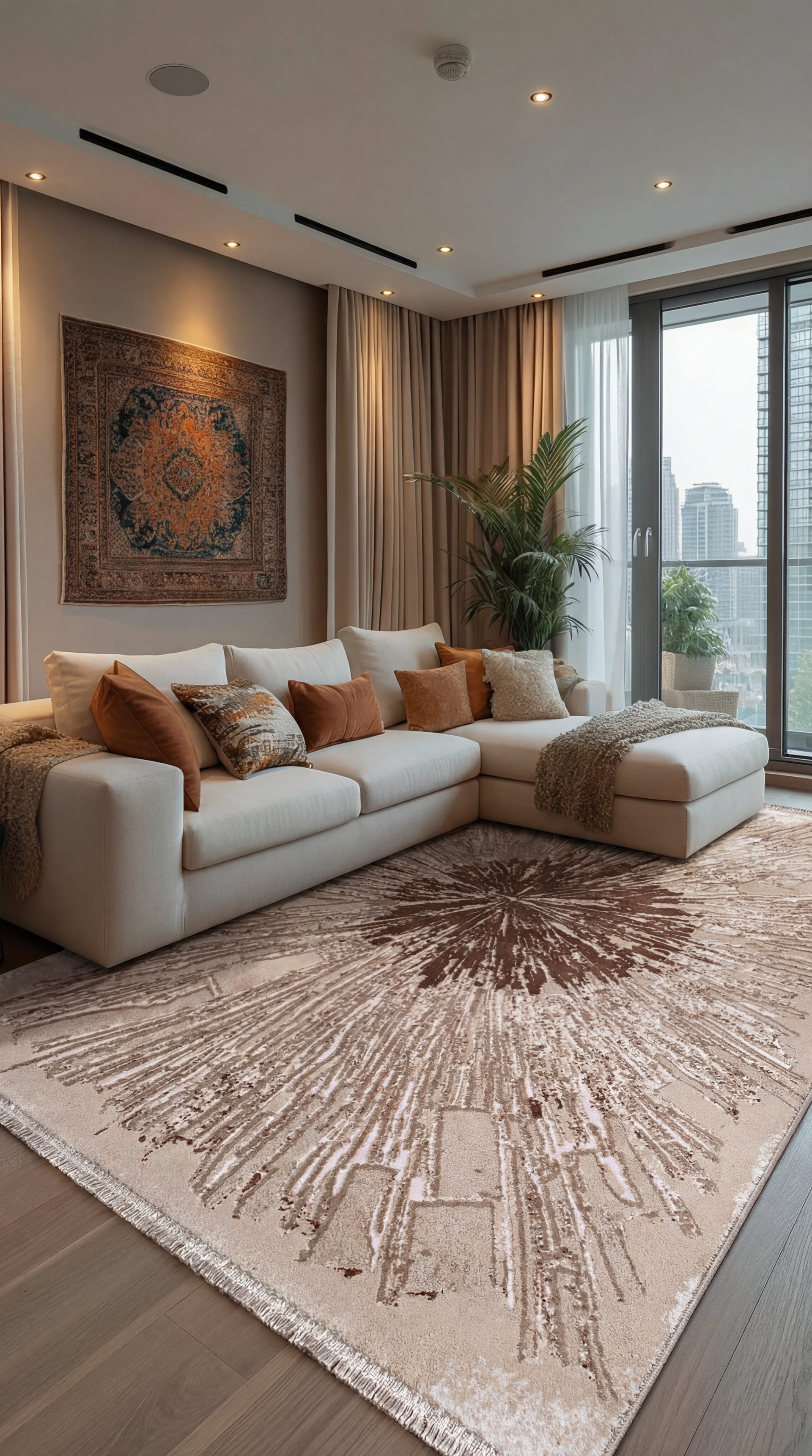 Salon ve Oturma Odası Halısı CRYSTAL CR07A