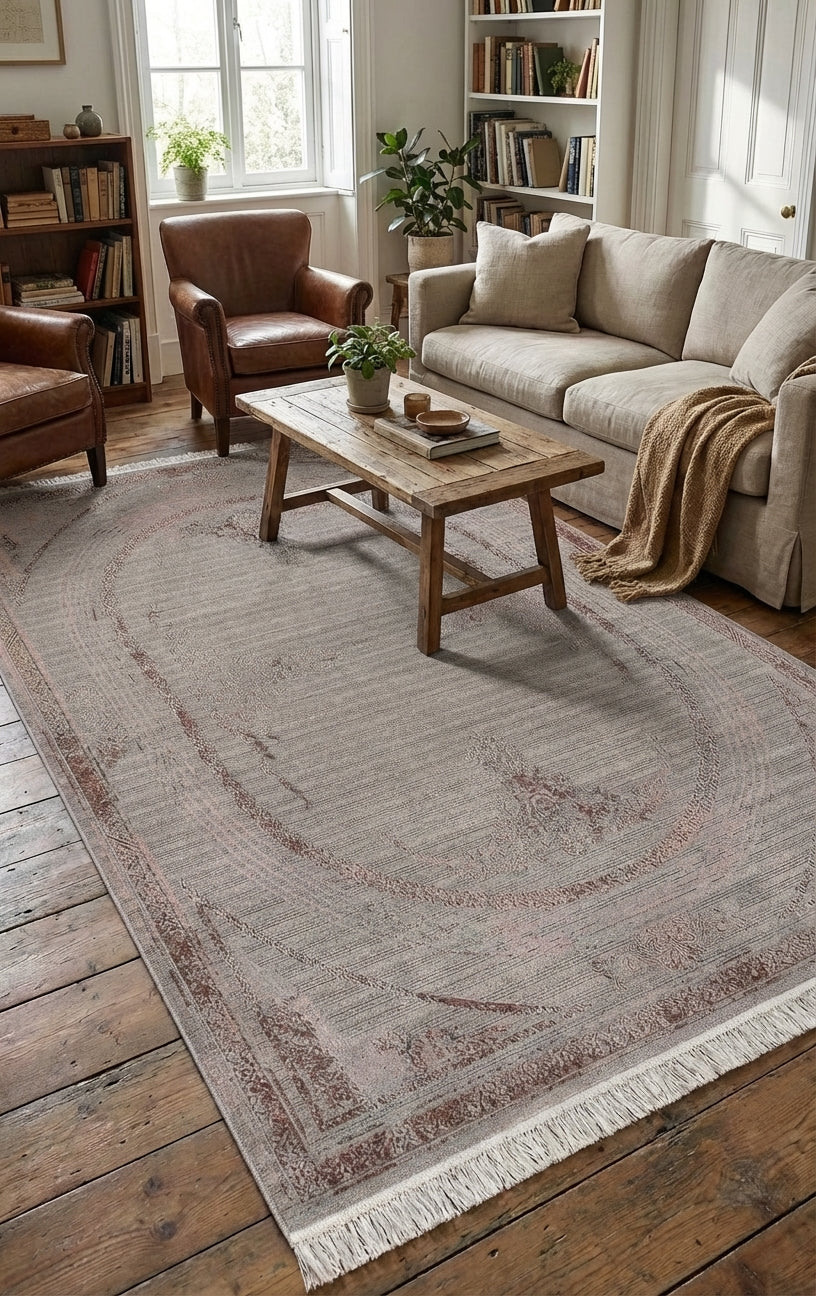 Modern ve Klasik Desenli Salon Halısı VIVA VV02A